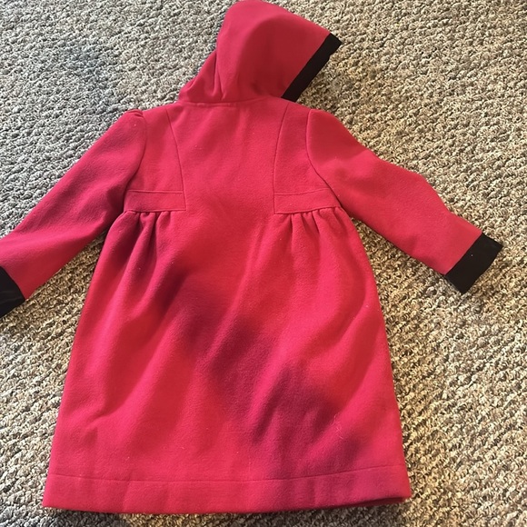 Kids red hooded coat - Picture 5 of 5